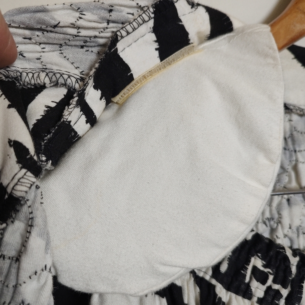 Zebra Print Wrinkled Rich Denim Jacket and Skirt Set By Gene Ewing For Bis Woman - Picture 7 of 15